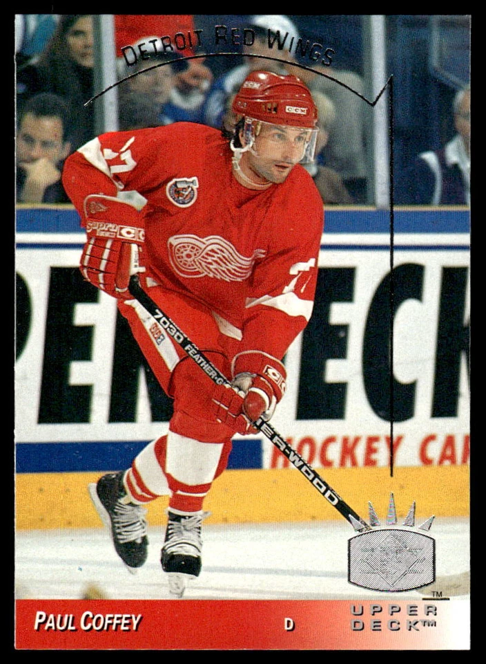 1993-94 Upper Deck #42 Paul Coffey SP Detroit Red Wings - Image 1 of 2