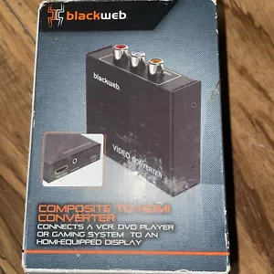 BlackWeb Composite A/V To HDMI Converter w/ A/V Cable - Bild 1 von 4