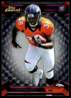 2013 Finest Montee Ball Rookie G90 Denver Broncos #120 - Image 1 of 2