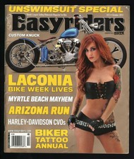 2012 October Easyriders - Motorcycle Magazine with David Mann Centerfold Poster