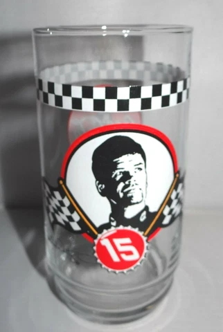 Coca-Cola Michael Waltrip NASCAR #15 Glass Cup Tumbler Racing Sport Coke 2002 Cover