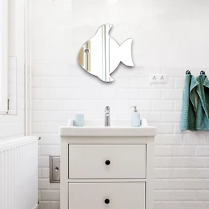 Acrylspiegel in Fischform mit Augenform - maßgeschneiderte Größen & Gravuren - Bild 1 von 5