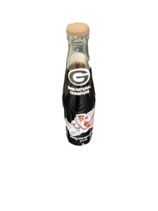 Vintage 1980 Coca-Cola Cola UGA Georgia Bulldogs Championship Vollglasflasche - Bild 1 von 4