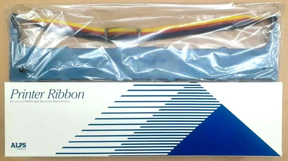 Alps Color Printer Ribbon P40043A for DMX800 Printers - New Old Stock - Image 1 of 1
