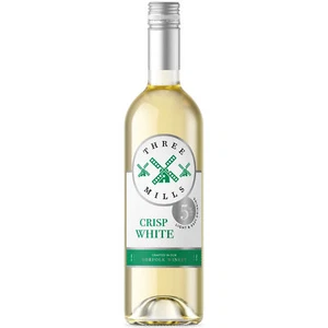 Three Mills Classic White Wine 5% | 6x75cl | Free Delivery - Picture 1 of 1
