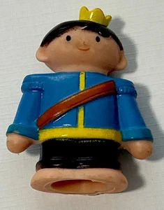 Vintage 1971 Ginsey Rubber Finger Puppet Prince 2.25" Bathtub Toy - Picture 1 of 5