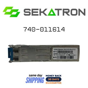 📡Juniper 1G Gigabit Etherne 740-011614 • EX-SFP-1GE-LX • 1000BASE-LX • 1310nm ⚡ - Picture 1 of 2