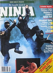 RARE 5/87 NINJA  MASAAKI HATSUMI STEPHEN HAYES TANEMURA DUX KARATE MARTIAL ARTS - Picture 1 of 1