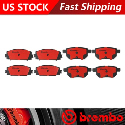 Pastillas de freno Brembo OE para Toyota Prius 2011 delanteras + traseras de cerámica Foto 1 de 4