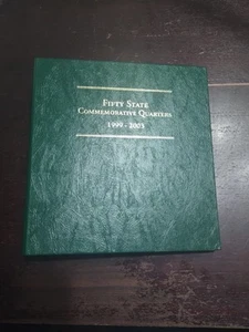LITTLETON COIN ALBUM FOLDER LCA17 FIFTY STATE COMMEMORATIVE QUARTERS STATEHOOD - Picture 1 of 18
