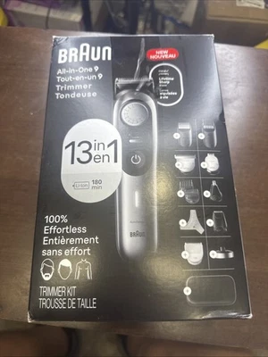 Kit de afeitado Braun todo en uno para hombre serie 9 9440 13 en 1 afeitadora corporal $149,99 Foto 1 de 4