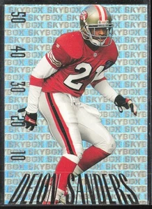 1995 SkyBox Premium #PD24 Deion Sanders Paydirt Gold - Picture 1 of 2