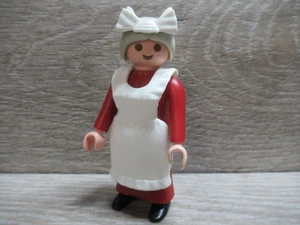 Playmobil Figuren | Dame | Magd zum Puppenhaus | rosa Serie | 1900 - Picture 1 of 1