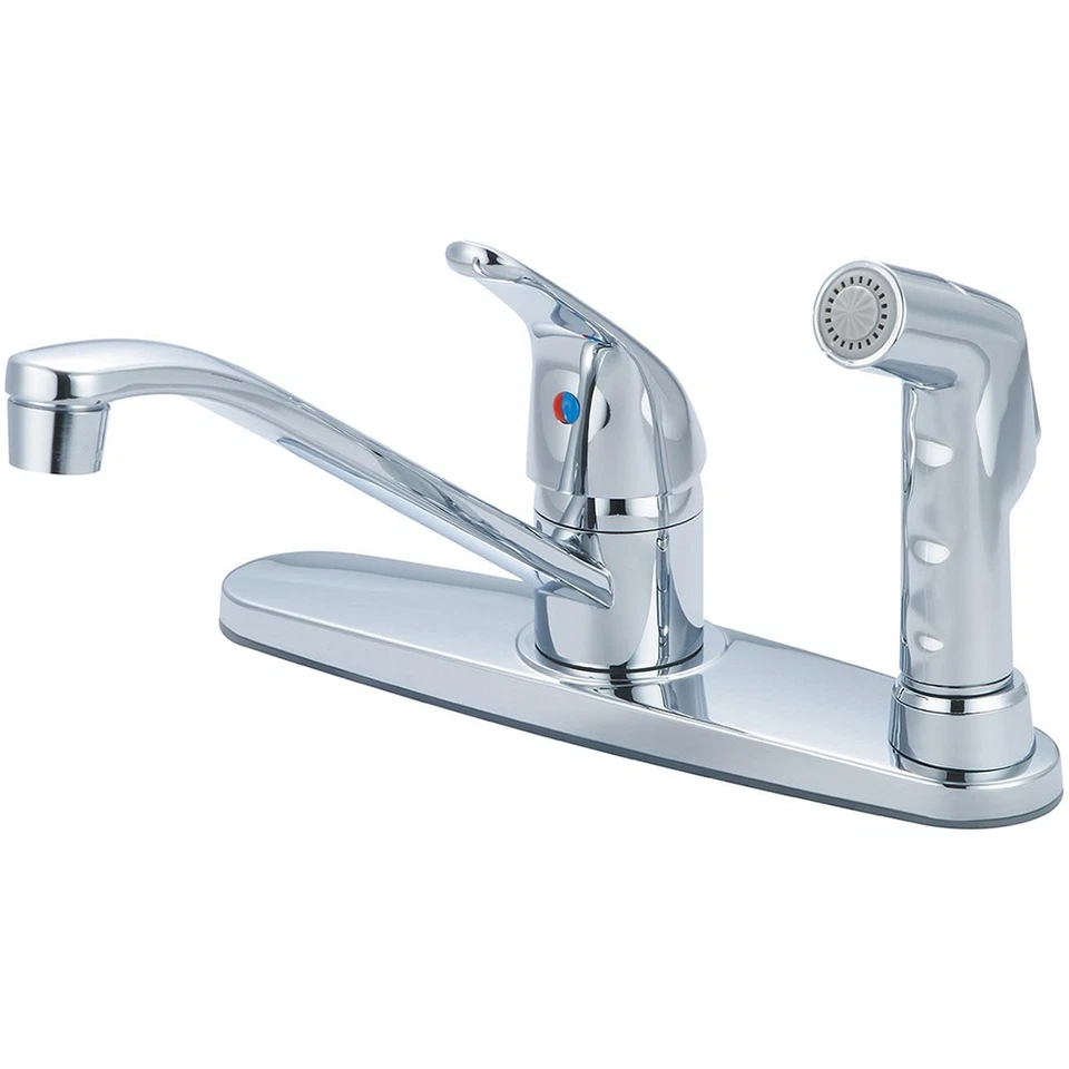Olympia Faucets K-4164 Elite 1.5 GPM Widespread Kitchen Faucet - Chrome
