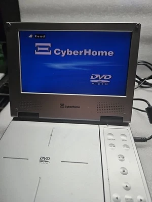 Reproductor de DVD portátil CyberHome CH-LDV 7000 7 pulgadas - con cable de alimentación. No funciona  Foto 1 de 4