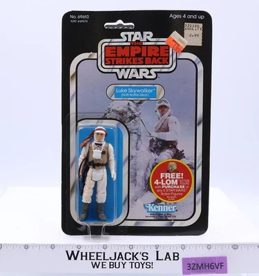 Экшн-фигурка Luke Skywalker Hoth 47 Back-A Star Wars ESB 1982 Kenner НОВАЯ MOSC - Изображение 1 из 4
