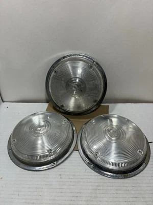 Лот из 3 Stratolite No. Аварийный фонарь пожарный отсек 62 Truck-Lite Co. - Изображение 1 из 4