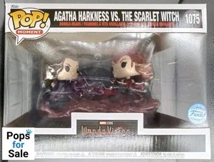 1075 Agatha Harkness vs. The Scarlet Witch TV Moment Funko POP - Verpackung beschädigt - Bild 1 von 3