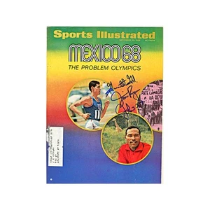 Jim Ryun autografiado firmado septiembre 1968 Sports Illustrated (certificado de autenticidad JSA) - Imagen 1 de 3