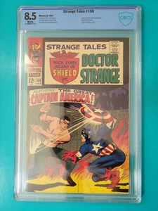 Strange Tales #159 CBCS 8.5 not CGC Steranko Cover 1st VAL Contessa Valentina - Bild 1 von 4