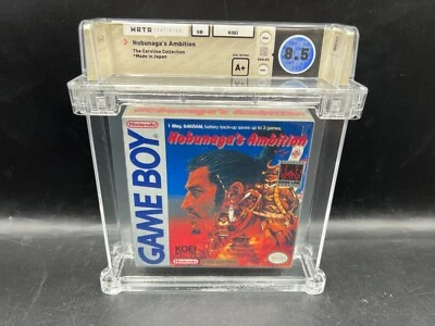Nobunaga's Ambition Nintendo Game Boy WATA 8.5 A+ FACTORY SEALED RARE VGA - Image 1 of 4