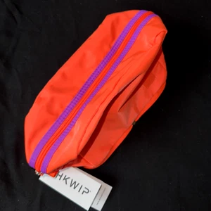 IHKWIP La Bolsa Embalable Naranja Brillante Borde Púrpura con Etiquetas - Imagen 1 de 6