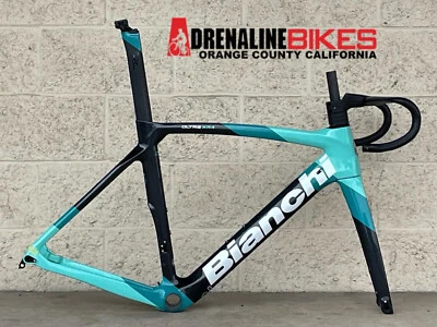 Cuadro de disco de carbono para bicicleta de carretera Bianchi Oltre XR4 Foto 1 de 4