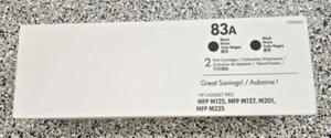 NOWY HP 83A (CF283A) Oryginalny czarny toner, zapieczętowany MFP127 MFP225 M201 - Zdjęcie 1 z 3