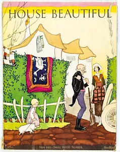 HOUSE BEAUTIFUL COMPLETE MAGAZINE MAY 1926 69LgAd NORMAN ROCKWELL NEAR MINT M293 - Picture 1 of 12