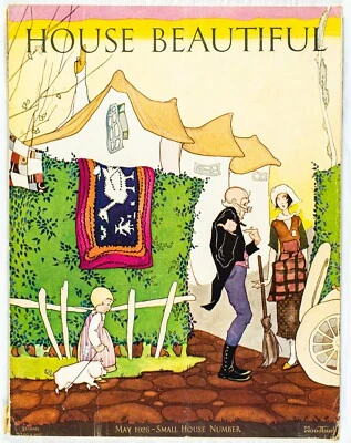 HOUSE BEAUTIFUL COMPLETE MAGAZINE MAY 1926 69LgAd NORMAN ROCKWELL NEAR MINT M293 - Image 1 of 4