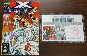 X-Factor (1986) #64 SIGNED by Art Thibert with Notarized Witness of Signature - Picture 1 of 5