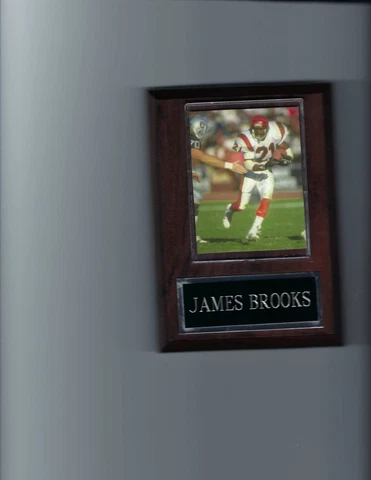 JAMES BROOKS PLAQUE CINCINNATI BENGALS FOOTBALL NFL Cover