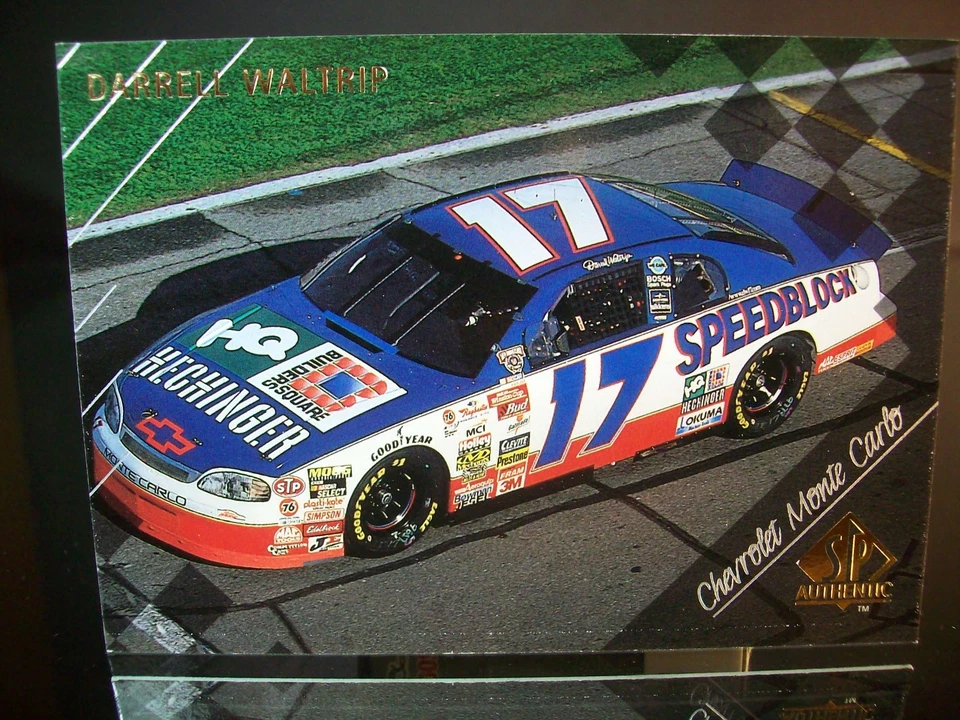 Darrell Waltrip #17 Speedblock Upper Deck SP Authentic 1998 Card #51 - Image 1 of 1