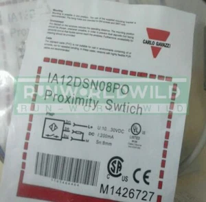 1PC New Carlo Gavazzi Proximity Switch IA12DSN08PO - Afbeelding 1 van 3