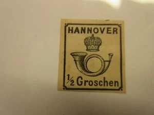German States HANOVER Scott 18 XF++ MINT HINGED OG Lot11 Cat $120 - Picture 1 of 1