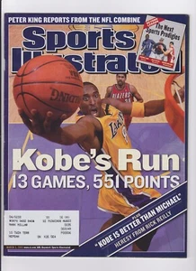 Sports IIlustrated Magazine - March 3, 2003 - Kobe Bryant "Kobe's Run" - Picture 1 of 2