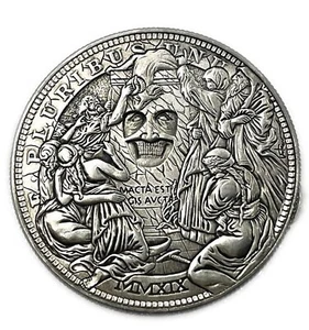 USA Mechanism Movable Challenge Coin Hobo Nickel Morgan Dollar Roman Booteen`... - Bild 1 von 9