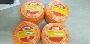 4 Bobinas de 10mm Naranja Poli Cuerda x 20m Nylon Polipropileno Polipropileno Polipropileno - Imagen 1 de 1