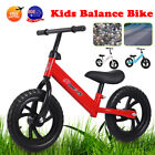 Kids Balance Bike Ride On Toys Push Bicycle 12" Children Outdoor Toddler Safe AU