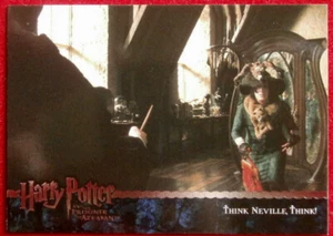 HARRY POTTER - PRISIONERO DE AZKABAN - Tarjeta #115 - ¡PIENSA, NEVILLE! - Alan Rickman - Imagen 1 de 2