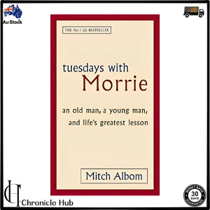 Tuesdays with Morrie by Mitch Albom BRANDNEW PAPERBACK BOOK WITH FREE SHIPPING - Picture 1 of 3