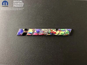Dodge HEMI Fender Emblem Overlay Decals L&R AUTISM AWARENESS Fits 2011-2019 - Picture 1 of 6