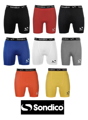 Mens Branded Sondico Core 6 Compression Fit Base Layer Shorts S-M-L-XL-XXL-XXXL - Image 1 of 4