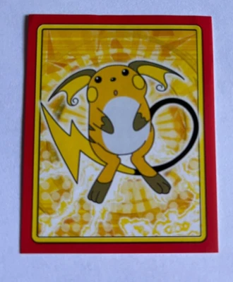 STICKER N°157 RAICHU POKEMON ADVANCED SERIE 6 MERLIN TOPPS MINT 2004 - Photo 1/3