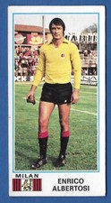 PANINI FOOTBALLER FIGURE 1974/75 - RECOVERY N.285 ALBERTOSI - MILAN