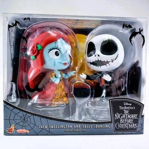 Hot Toys Pesadilla antes de Navidad COSB1111 Jack & Sally (bailando) Cosbaby - Imagen 1 de 3