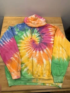 Paul McCartney Freshen Up Concert Tour 2018-19 Tie Dye Hoodie Pullover XL 10112 - Picture 1 of 8