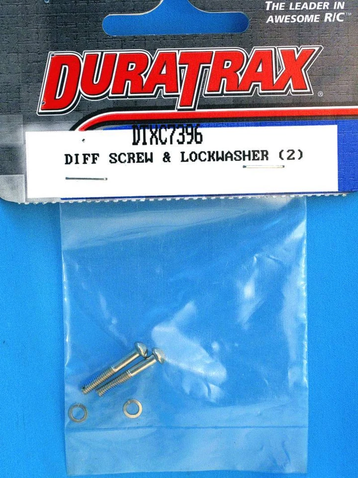 Duratrax DTXC7396 Differential Screws (2) with Lockwasher for Model Making - Image 1 of 1