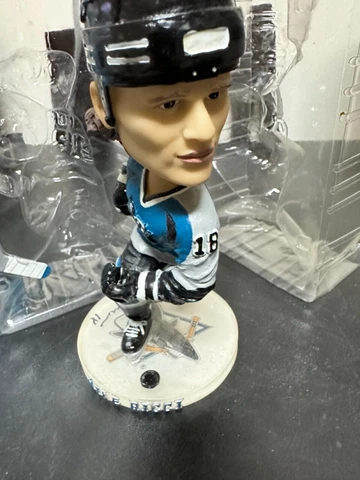 Mike Ricci NHL HOCKEY San Jose SJ Sharks Bobblehead SGA SIGNED 235/1000 Cover