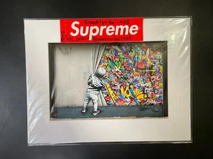 Martin Whatson Behind the Curtain Art Print w/COA Wynwood Walls Official Poster - Picture 1 of 6